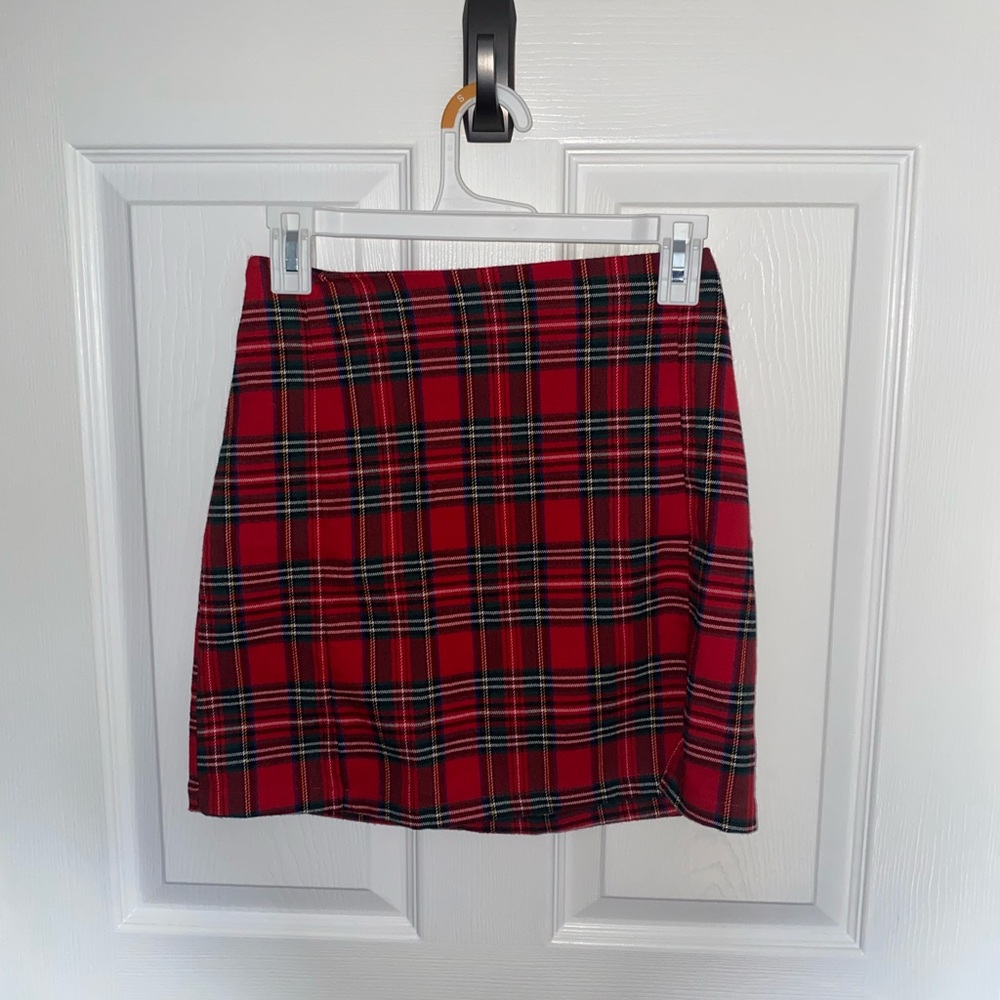 John Galt Plaid Skirt